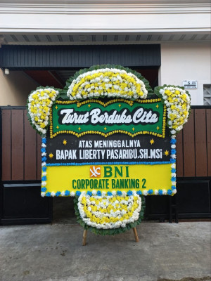 Papan Bunga Duka di Bedahan