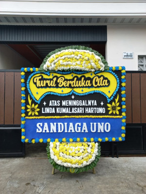 Papan Bunga Duka di Bedahan