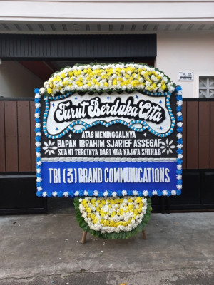 Papan Bunga Duka di Bedahan